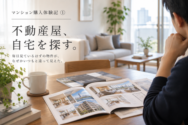 購入体験記①　不動産屋は、自分の家をどう選ぶ？